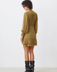 Clelia Long Sleeve Mini Dress back