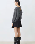 Payeti Lurex Sweater full body back