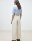 Rim Pleated Jeans back