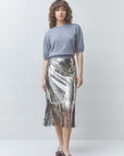Fox Midi Skirt front view on model