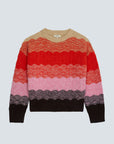 Panayo Sweater front view on white background