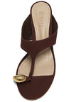 Maise Low Curved Heel top view