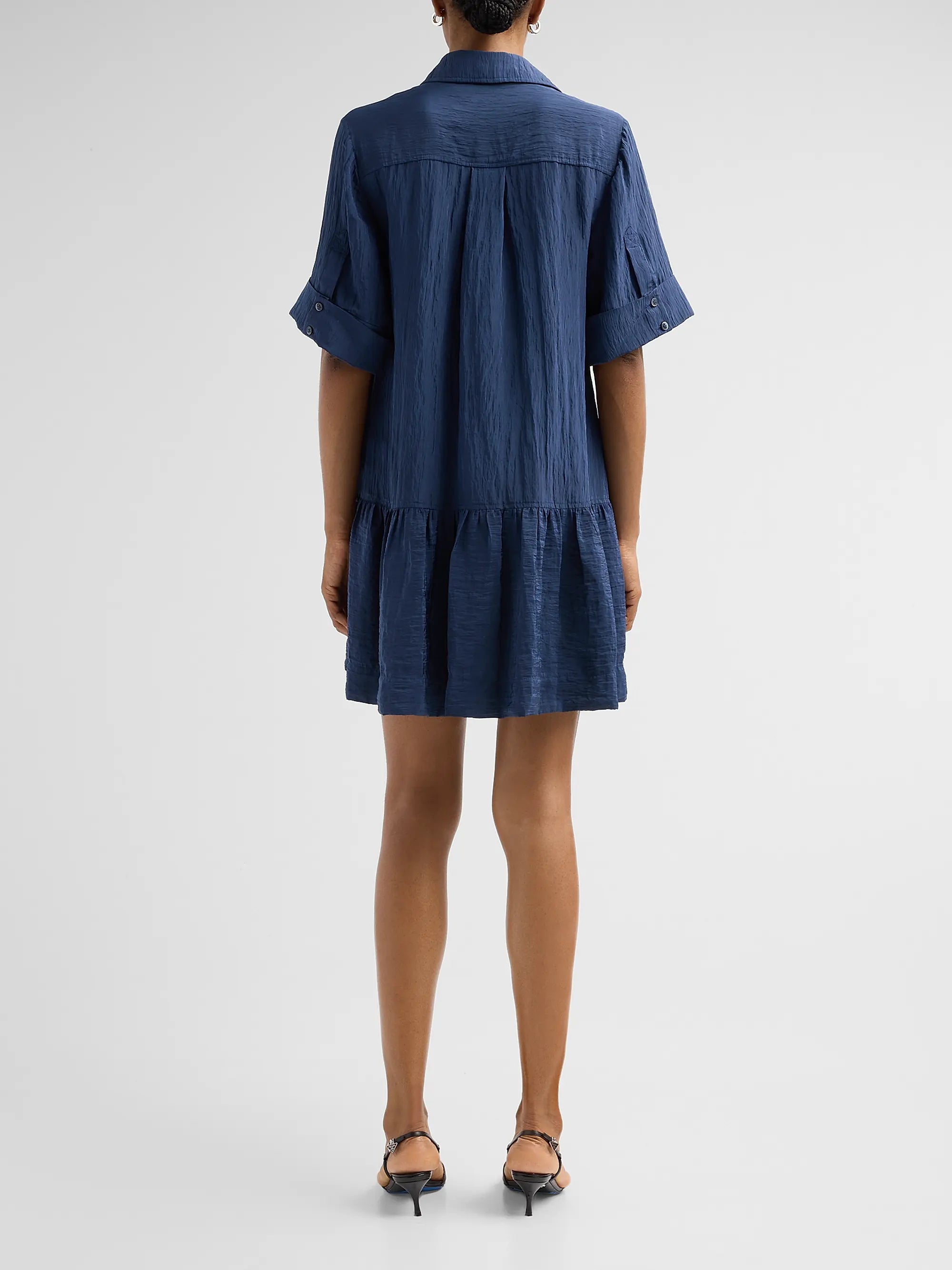 SIMKHAI Women's Cris Mini Shirt Dress - Blue - Size XS