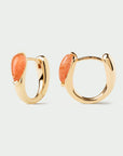 Sunstone Isla Hoops close up