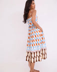 Sea Island Dress full body back/side