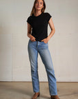 Sheryl Baby Tee Black full body