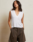 Perfect White Tee Lucy Tank front view