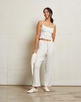 Sophie Sweater Rib Cami full body front