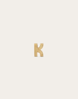 Groovy Initial Mini Bead - Letter K by itself