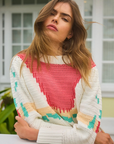 Hunter Bell Sully Pullover close up front