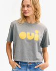 Clare V Le Carre Oui Tee front size S