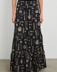 Rails Agatha Shells Maxi Skirt front
