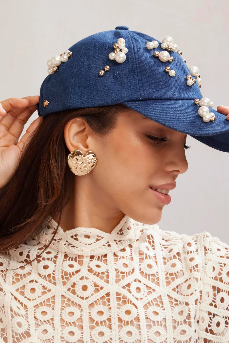 LELE SADOUGHI Hat LELE SADOUGHI EMBELLISHED BUCKET HAT | eBay main image 3