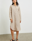 Rails Val Shirtdress front