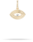Adina Reyter Groovy Large Diamond Evil Eye Charm by itself