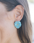 New Bloom Earrings in Cerulean