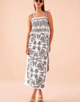 Omika Tillie Tie Shoulder Tank Vivi Sesame front