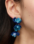 Mini Rose Drop Earring