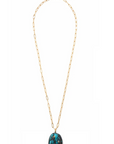Lizzie Fortunato Manami Pendant Necklace by itself