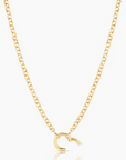 Thatch Vienna Charm Necklace 16-18in by itself, clip open