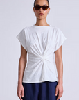 Apiece Apart Volta Twist Top front