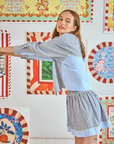 Hunter Bell Jemma Stripe Short side