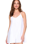 Susana Monaco String Romper close up