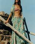 Spell Goldie Maxi Skirt full body front