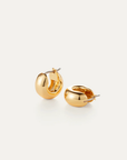 Jenny Bird Mini Tome Hoop Earrings by itself