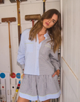 Hunter Bell Hudson Stripe Shirt front