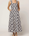 Cleobella Annette Ankle Dress front, hands in pockets