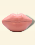 Davie Ocho Big Kiss Candle Beeswax Soy in Blush full view