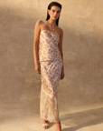 Cami NYC Prima Hammered Strapless Cami full body