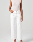 Agolde Ren Jean in White front