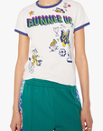 Mother the Lil Goodie Ringer Tee front