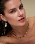 Mignonne Gavigan Dita Collar Necklace on model