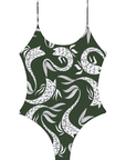 Mikoh Apollo One Piece laid flat (pattern you'll get)