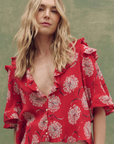 The Great the Bowery Top True Red close up