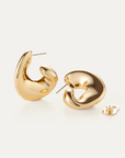 Jenny Bird Gigi Hoops side by side