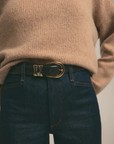 Favorite Daughter the William Split Decision Belt on waist