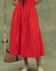 The Great the Viola Skirt front