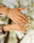Sierra Winter Easy Rider Ring with other rings