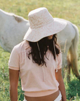 Lack of Color Holiday Bucket Hat Athens on model