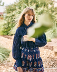Hunter Bell Willa Print Short front view