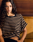 Xirena Paulina Stripe Tee close up