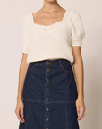 Cleobella Rowan Sweater Top front view