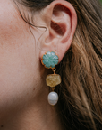 Dannijo Viviante Earring on ear