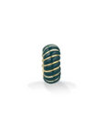 Adina Reyter Green Ceramic Wave Big Bead close up