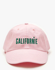 Clare V Baseball Hat Petit Ciao Light Pink front