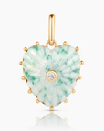 Thatch Malene Green Dot Clip Charm by itself